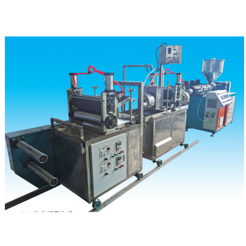 PVC stylistic heat shrinkage blown film machine